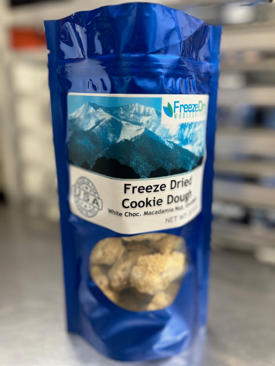 Freeze Dried White Chocolate Macadamia Nut Cookie Dough Freeze Dry