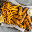 Load image into Gallery viewer, Freeze Dried Uncooked Wild Caught Alaskan Pollock Fish Sticks