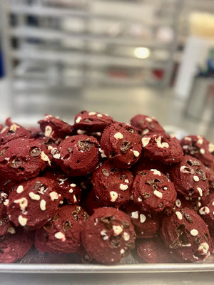 Freeze Dried Red Velvet Cookie Dough