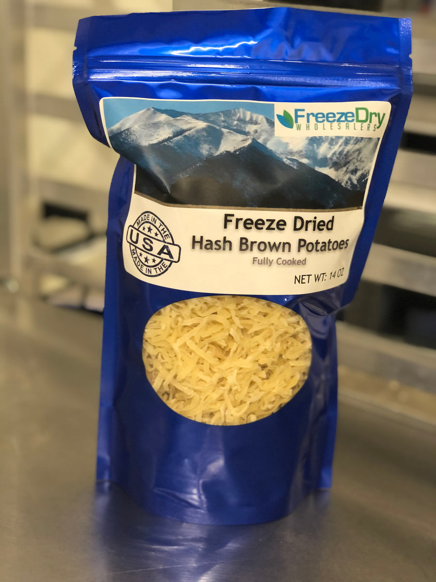 Freeze Dried Fully Cooked Scrambled Egg Breakfast Meal Deal Bundle/Combo - Four Packs Total; Freeze Dried Scrambled Eggs, Hash Brown Potatoes, Turkey Breakfast Sausages and French Toast Sticks!