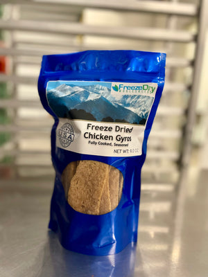 Freeze Dried Fully Cooked Chicken Gyros