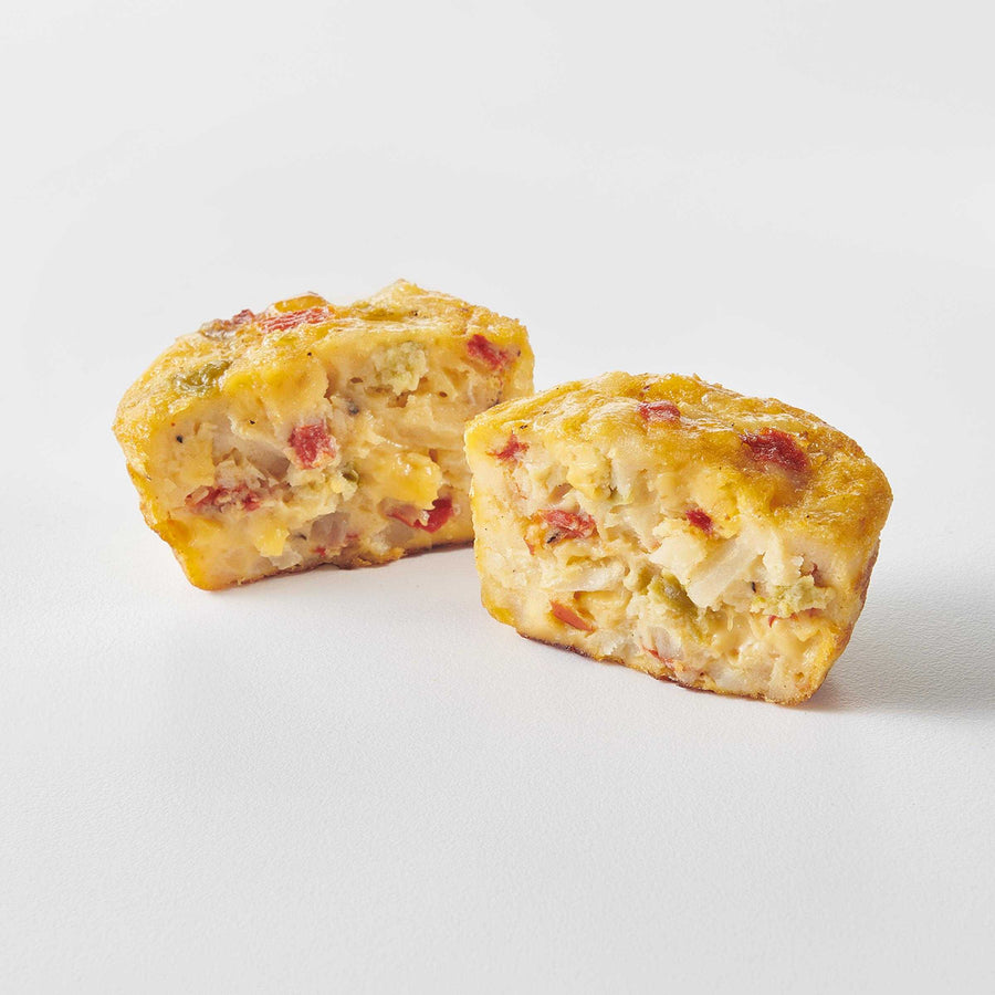 [Pre-Sale] Freeze Dried Fully Cooked Hash Brown, Bacon, Egg, Cheese and Bell Pepper Bites