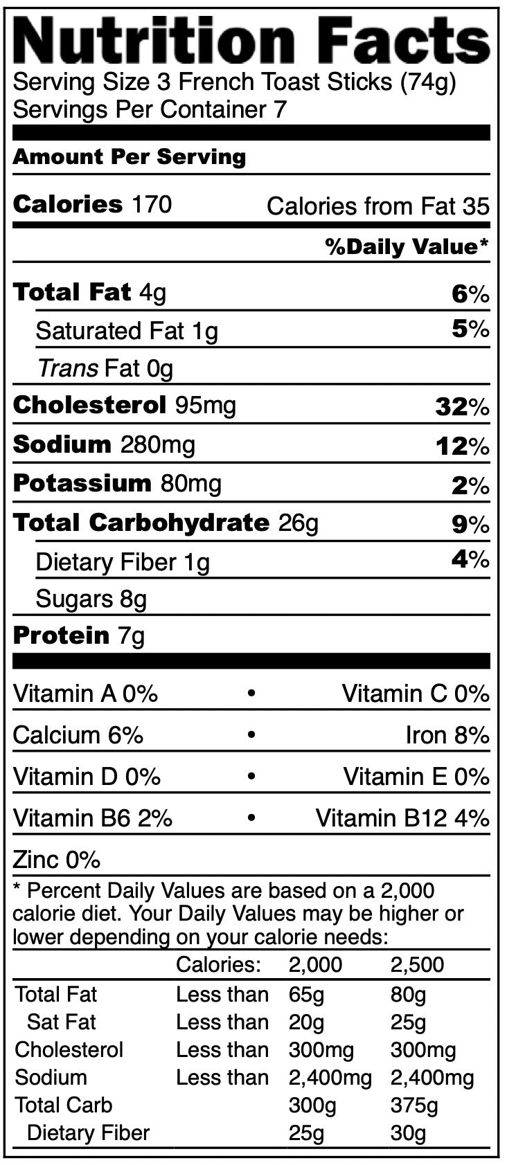 [Pre-Sale] Freeze Dried Fully Cooked French Toast Sticks