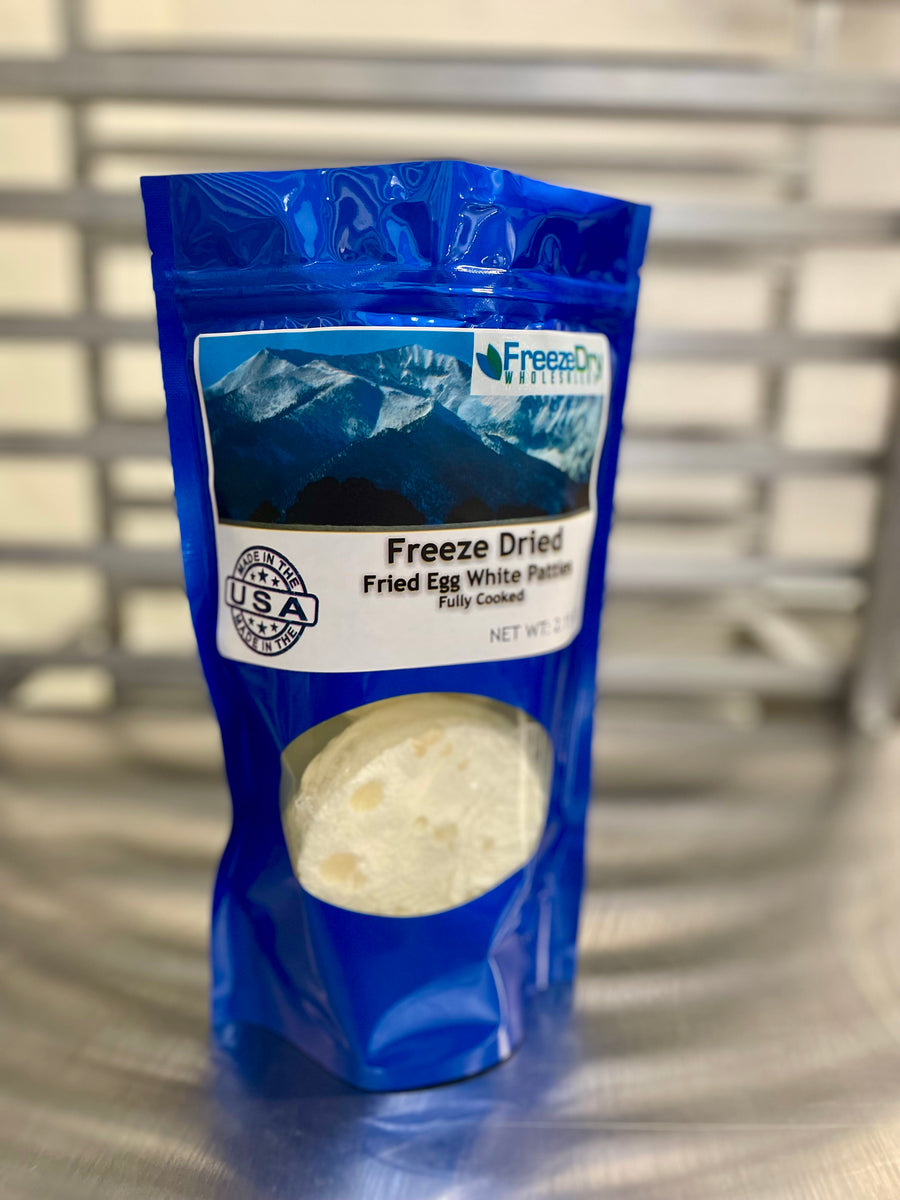 [Pre-Sale] Freeze Dried Fully Cooked Fried Egg White Patties