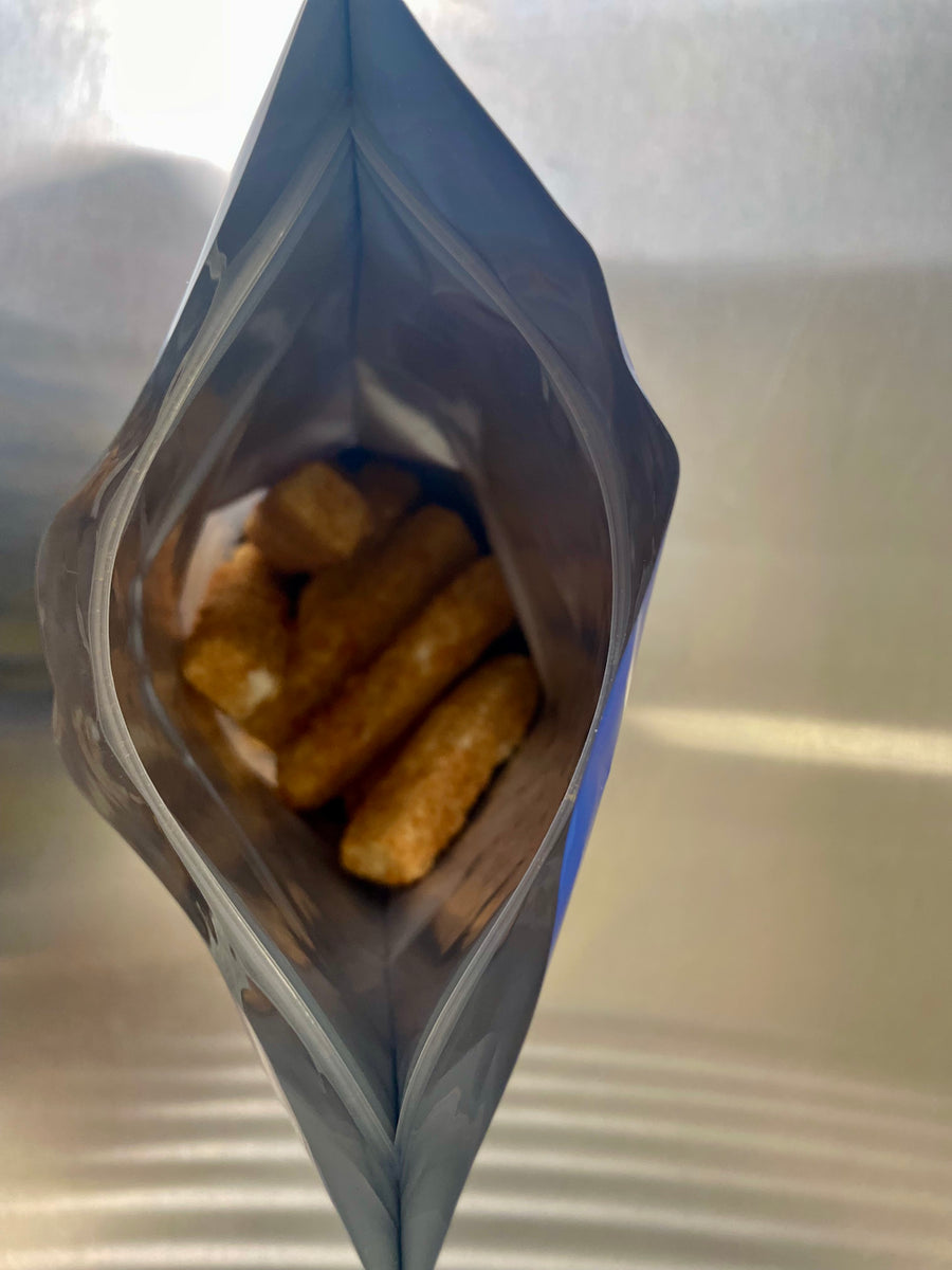 Freeze Dried Uncooked Wild Caught Alaskan Pollock Fish Sticks