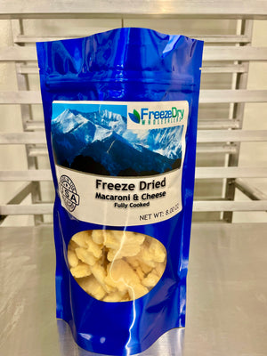 Freeze Dried Macaroni and Cheese