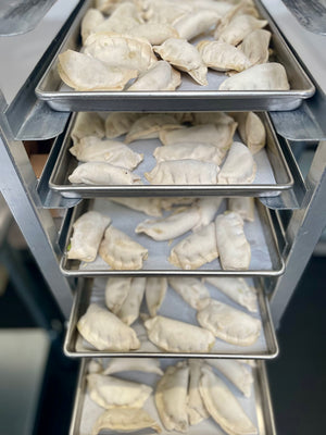 [LIMITED PRODUCTION] Freeze Dried Gourmet Fully Prepared Chicken and Vegetable Potstickers