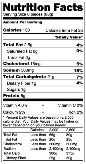 [LIMITED PRODUCTION] Freeze Dried Gourmet Fully Prepared Chicken and Cilantro Wontons