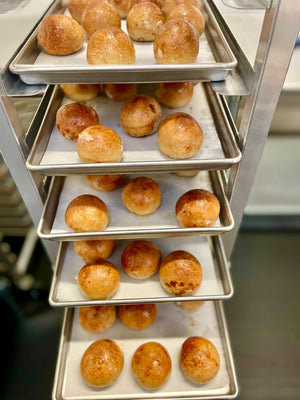 LIMITED PRODUCTION Freeze Dried Fully Cooked Cream Cheese Stuffed Cinnamon Bagel Bites