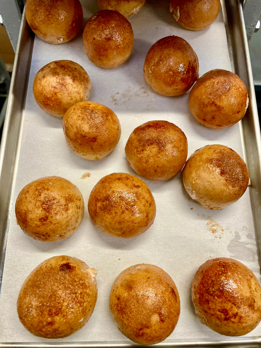 LIMITED PRODUCTION Freeze Dried Fully Cooked Cream Cheese Stuffed Cinnamon Bagel Bites