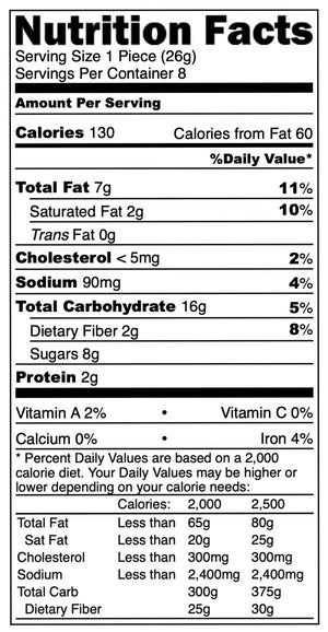 Freeze Dried Fully Cooked Organic “Aussie Bites” - Baked Multi-Grain Muffins
