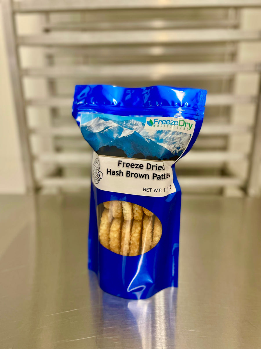 Freeze Dried Fully Cooked Hash Brown Potato Patties