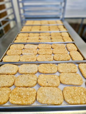 Freeze Dried Fully Cooked Hash Brown Potato Patties