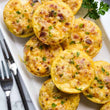 Load image into Gallery viewer, [LIMITED PRODUCTION] Freeze Dried Fully Cooked Cage Free Cheese and Bacon Egg Bites
