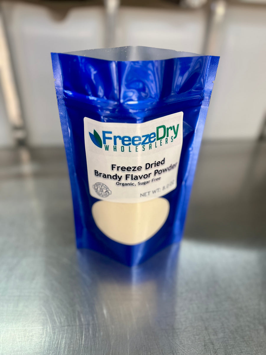 Freeze Dried Organic Sugar Free Brandy Flavor Powder