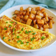 Load image into Gallery viewer, Freeze Dried Fully Cooked Cheese Omelet Breakfast Meal Deal Bundle/Combo - Four Packs Total; Freeze Dried Cheese Omelets, Diced Potatoes, Chicken Breakfast Sausages and Buttermilk Biscuits!
