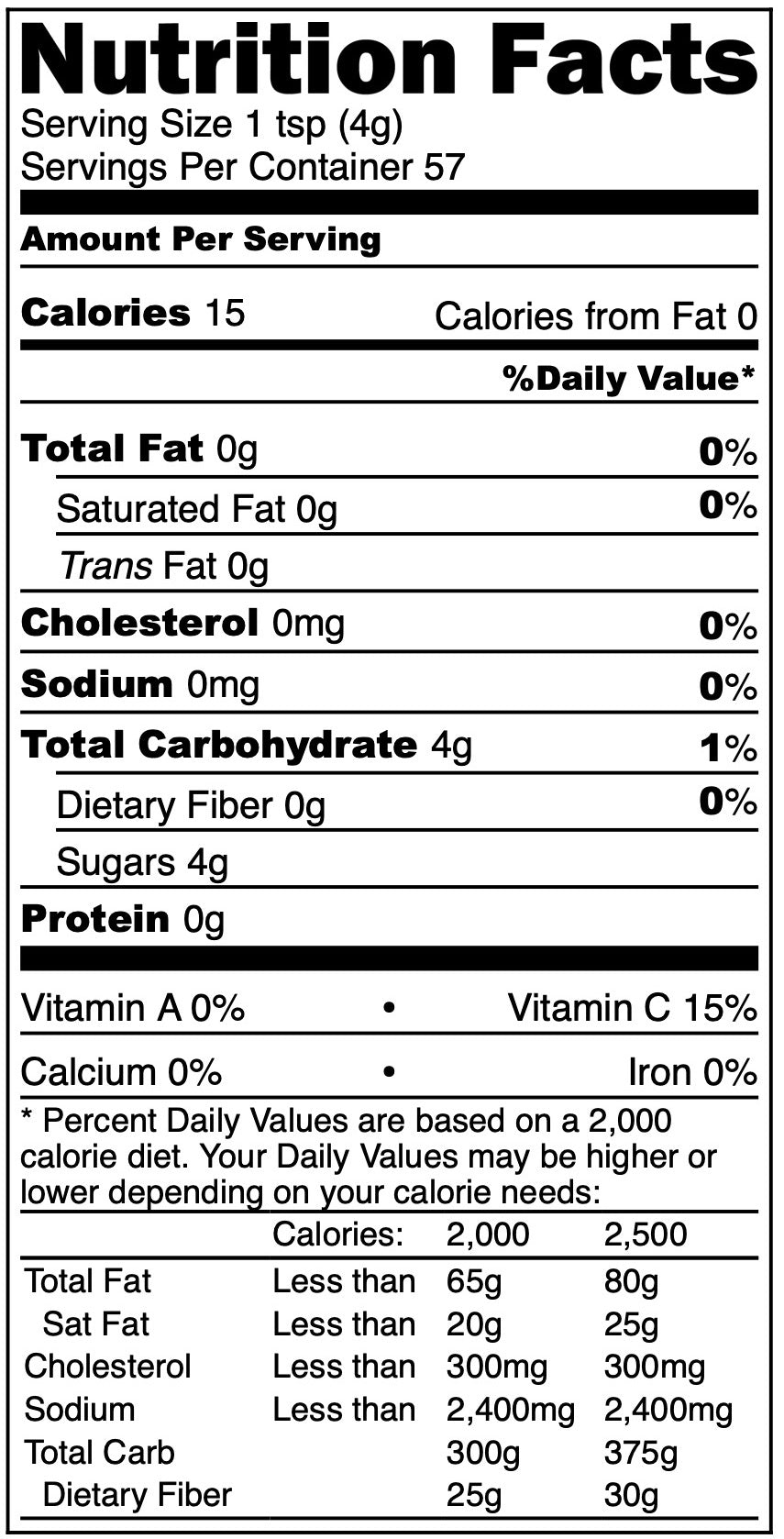 Freeze Dried All Natural Cabernet Sauvignon Flavor Powder