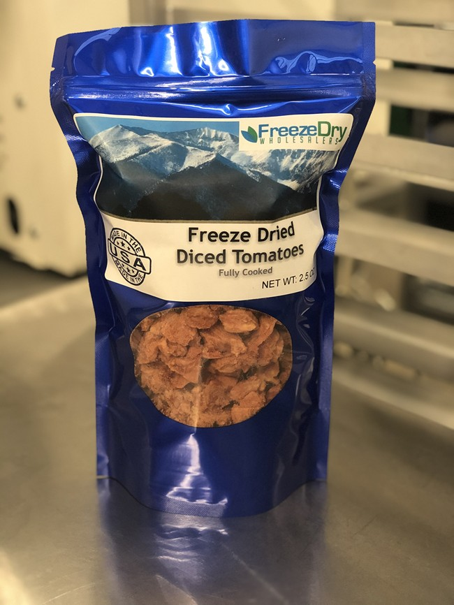 Freeze Dried Diced Tomatoes