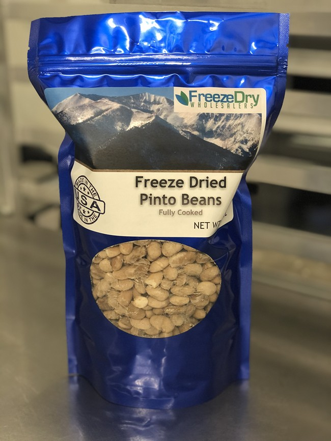 Freeze Dried Fully Cooked Pinto Beans