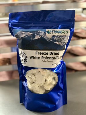 Freeze Dried Fully Cooked White Coarse Polenta