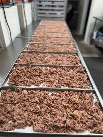 Freeze Dried Fully Cooked and Lightly Seasoned Shredded Beef