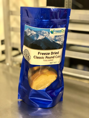 Freeze Dried Classic Pound Cake