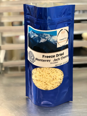 Freeze Dried Shredded Monterey Jack Cheese