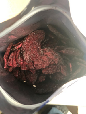 Freeze Dried Beet Chips
