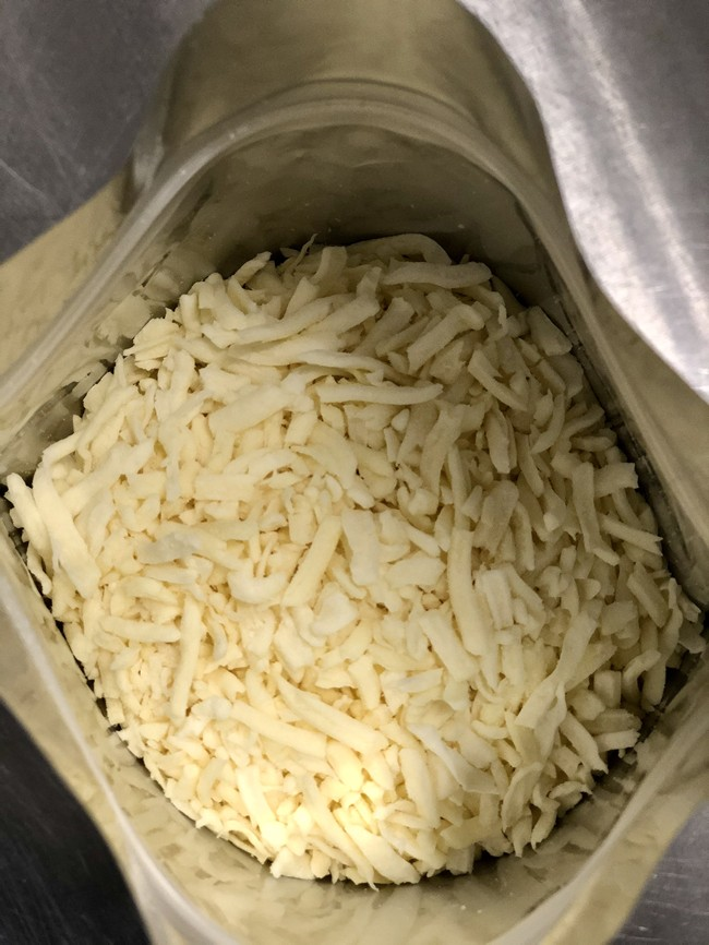 Freeze Dried Shredded Part-Skim Mozzarella Cheese