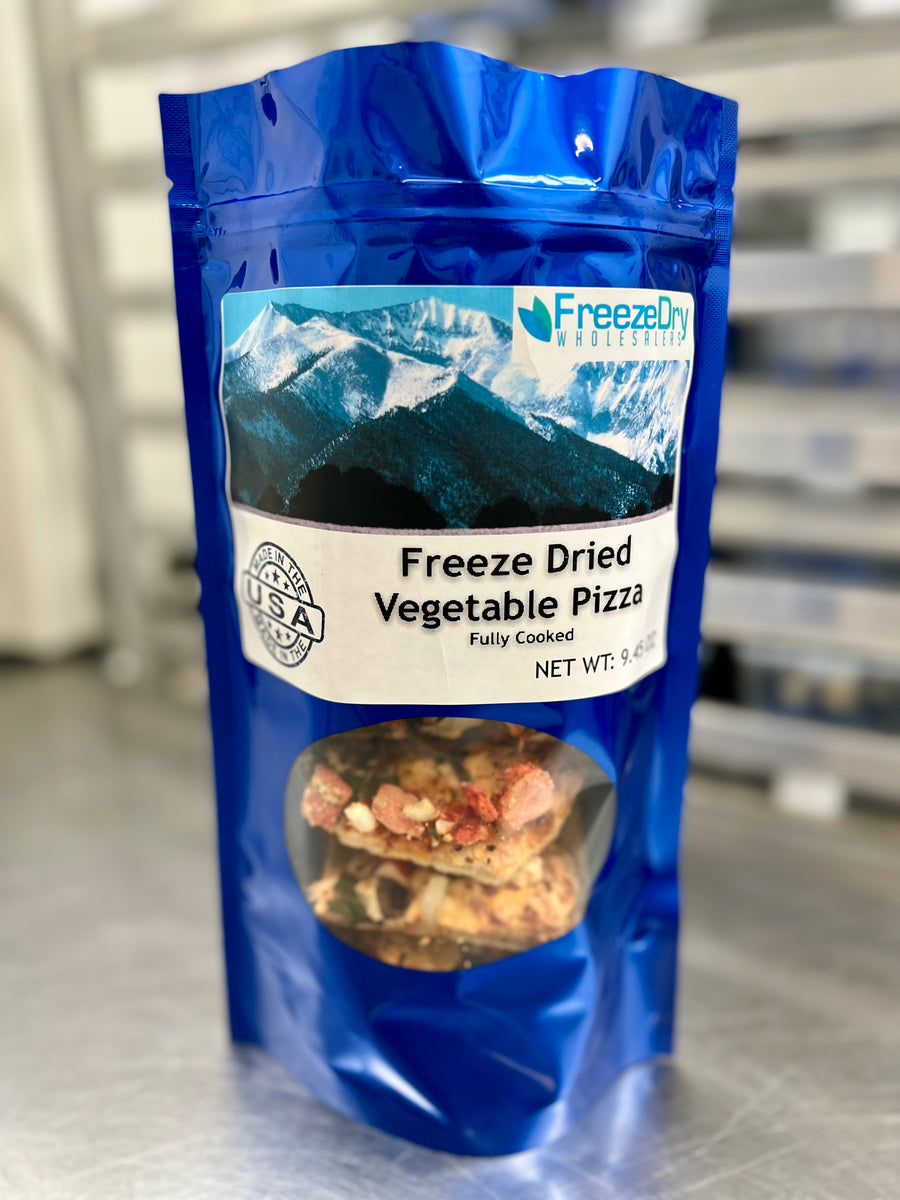 Freeze Dried Vegetable Pizza