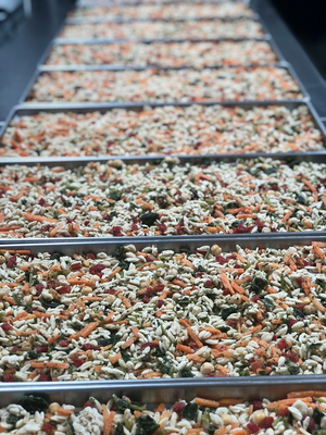 Freeze Dried Multi-Grain Orzo, Garbanzo and Kale