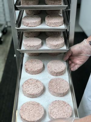 Freeze Dried Uncooked Beyond Meat® Burgers