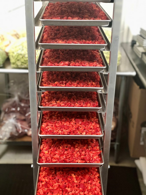 Freeze Dried Diced Red Peppers