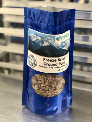 Freeze Dried Fully Cooked Ground Pork