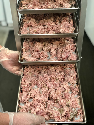 Freeze Dried Fully Cooked Smoked Pulled Pork