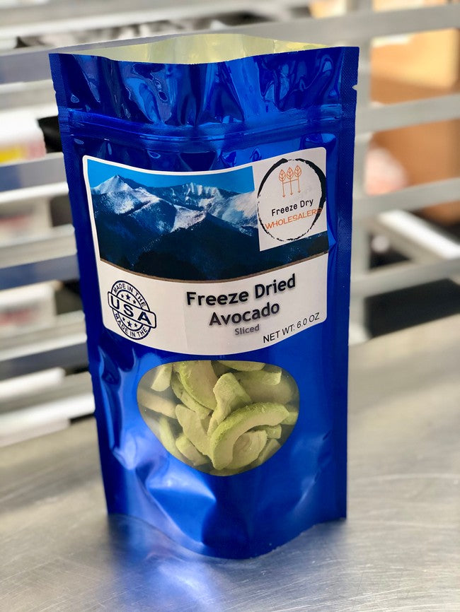 Freeze Dried Sliced Fresh Avocado – Freeze Dry Wholesalers