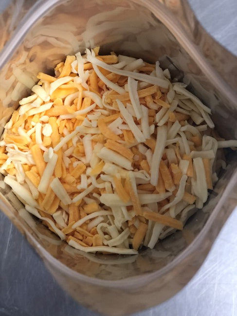 Freeze Dried Shredded Cheddar Jack Cheese