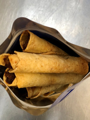 Freeze Dried Fully Cooked Beef Taquitos