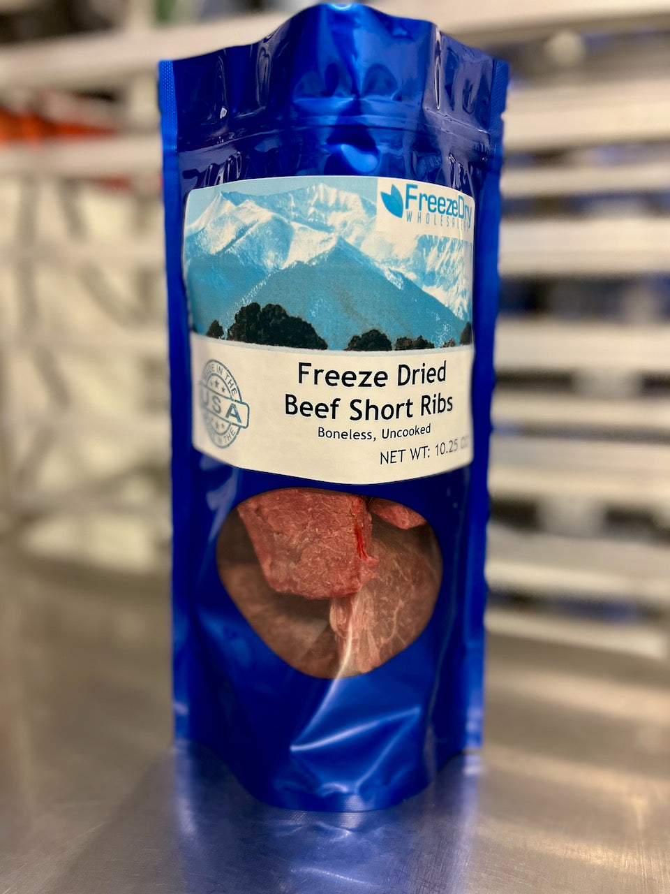 Dried Uncooked Boneless Beef Short Ribs – Freeze Dry Wholesalers