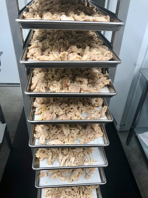 Freeze Dried Fully Cooked Pulled Chicken