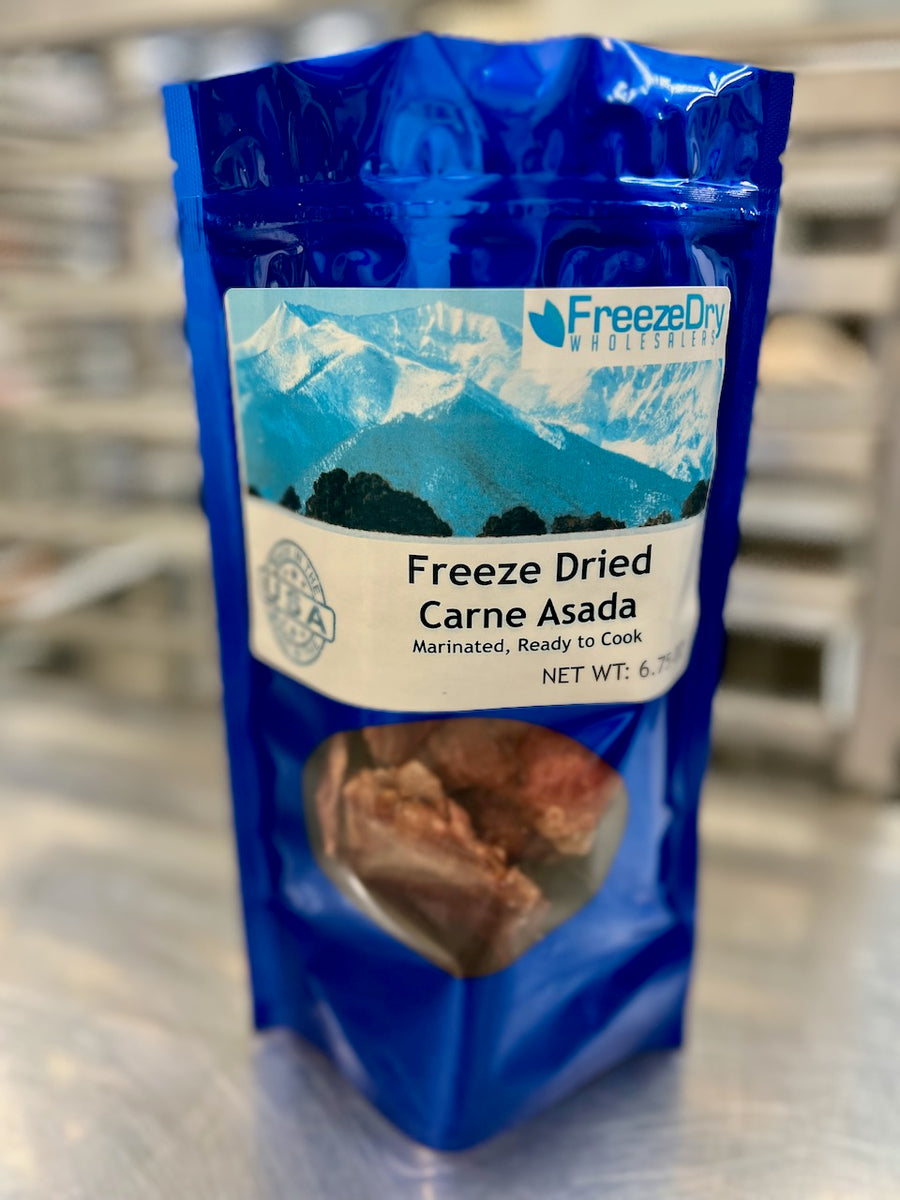 Freeze Dried Uncooked Carne Asada