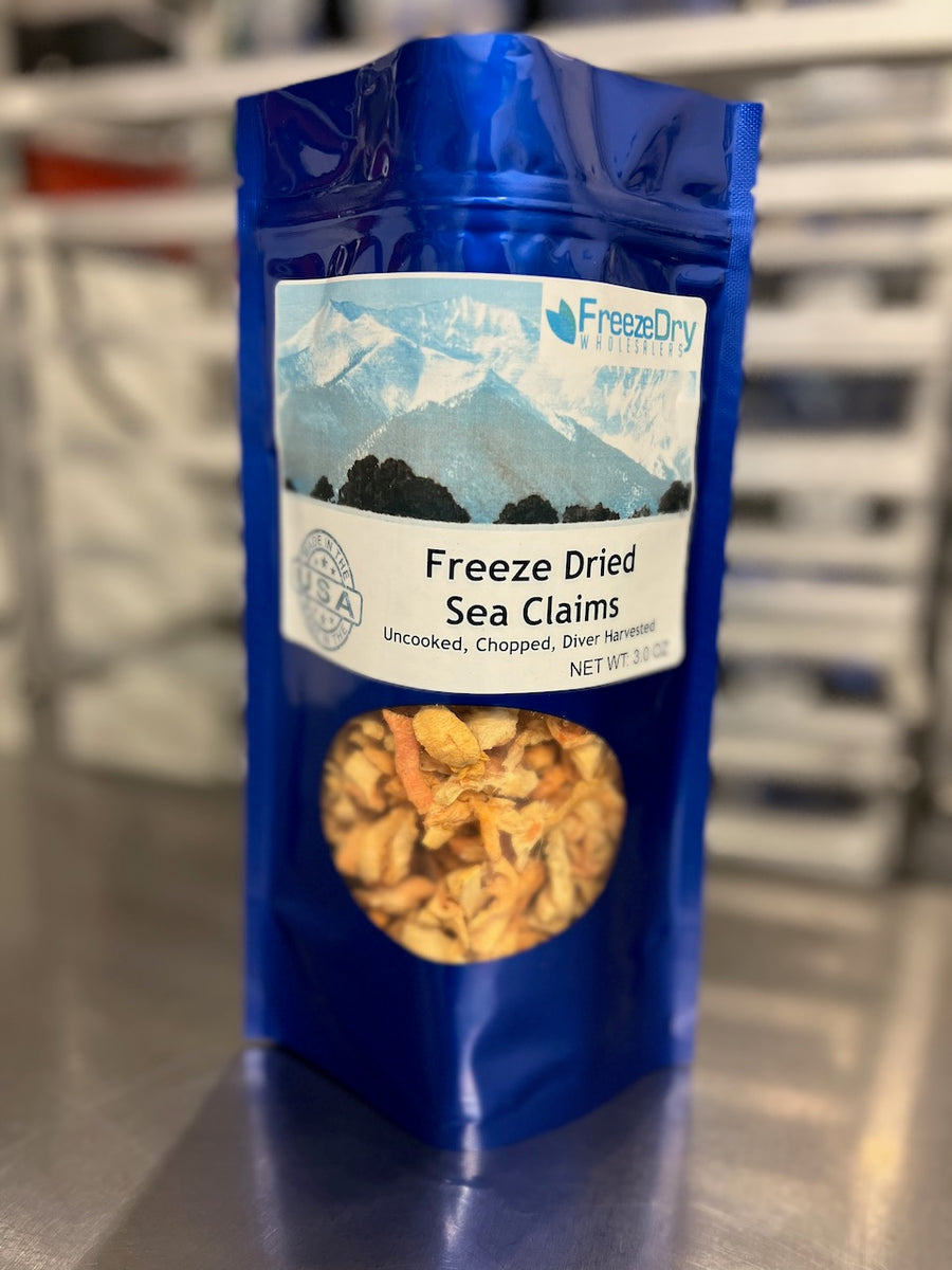 Freeze Dried Chopped Sea Clams