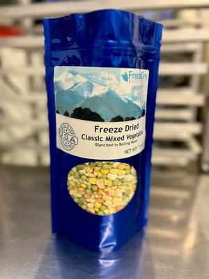 Freeze Dried Classic Mixed Vegetables