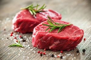 Freeze Dried Uncooked Filet Mignon Steaks