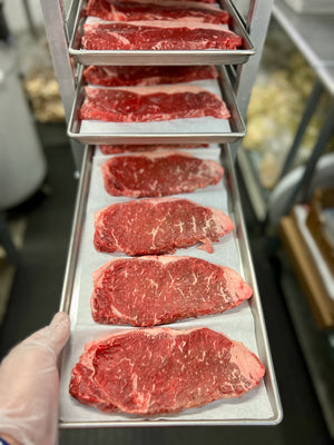 Pre-Sale Freeze Dried Black Angus USDA Prime New York Strip Steaks