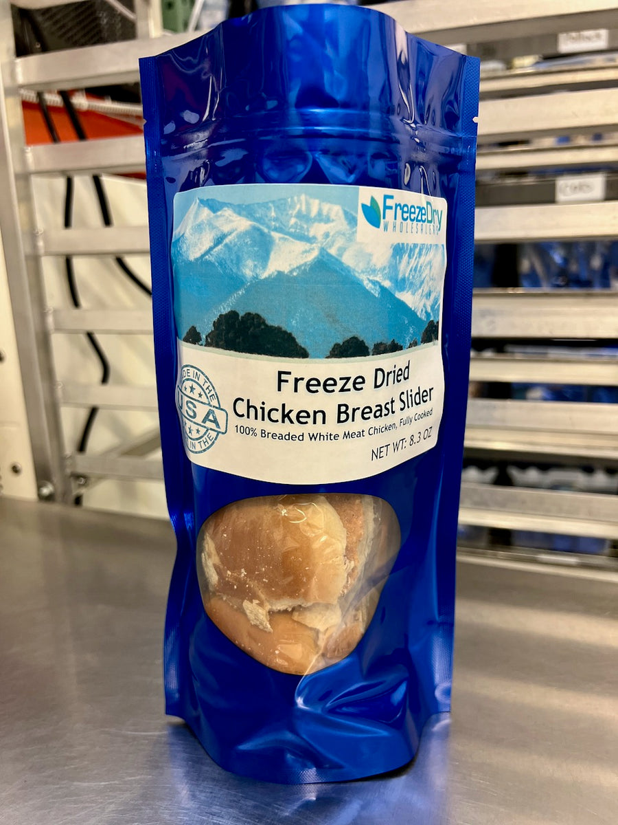 Freeze Dried Chicken Breast Slider