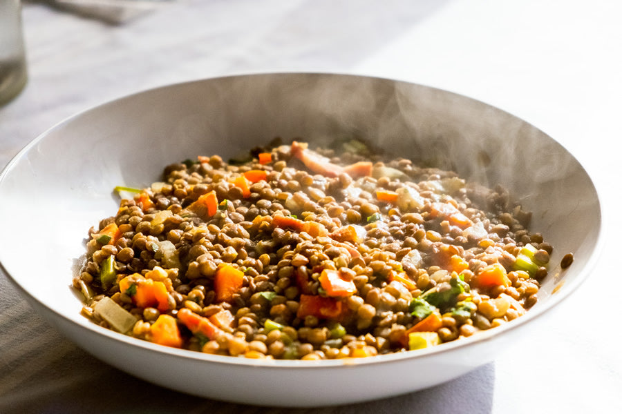 Freeze Dried Fully Cooked Green Lentils