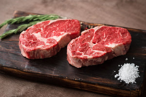 PRE-SALE Freeze Dried Black Angus USDA Prime Uncooked Whole Rib Eye Steaks