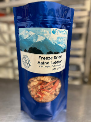 Pre-Sale Freeze Dried Fully Cooked Wild Caught Maine Lobster
